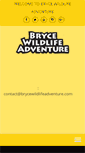 Mobile Screenshot of brycewildlifeadventure.com